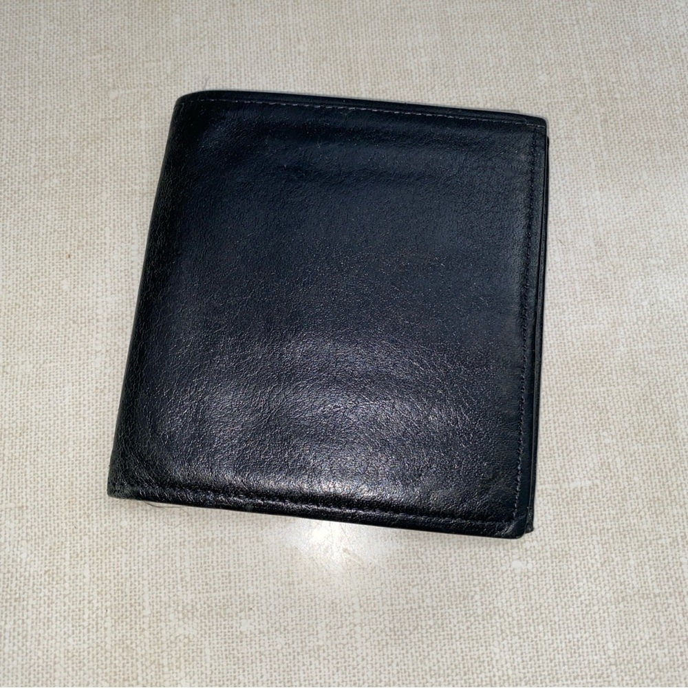 Rolf’s‎ Mustang Vintage Men’s Leather Bi Fold Black Wallet